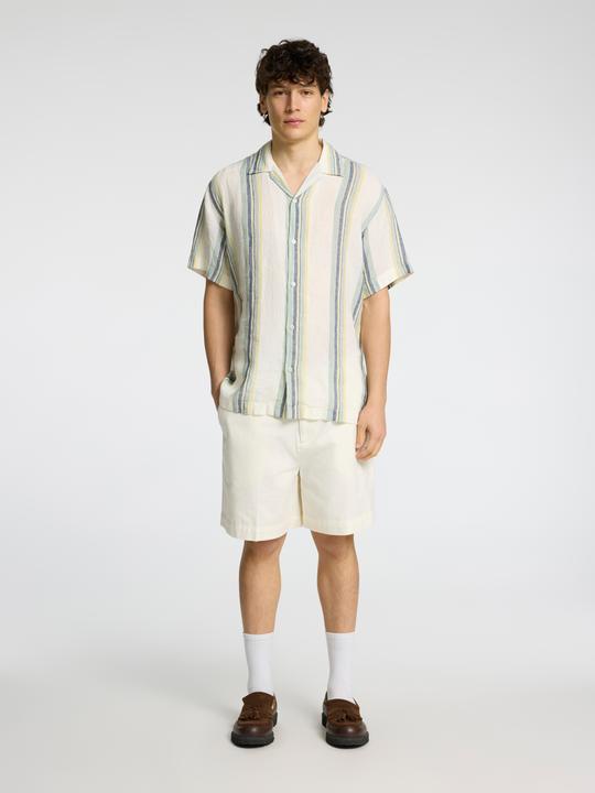 Produktbild Selected Homme 100% Leinen Kurzarmhemd (M)