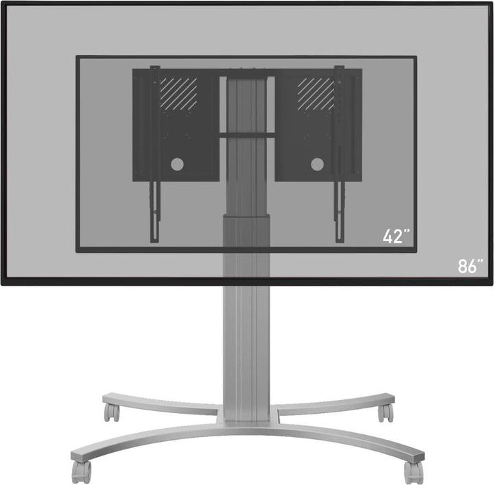 Produktbild Celexon Expert elektrisch höhenverstellbarer Display-Rollwagen Adjust-4286MS - 50cm (86", 136 kg)