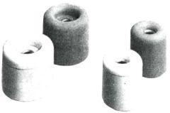 Produktbild Prestien & Knüppel Türpuffer Nr.19 weiss 40X50mm