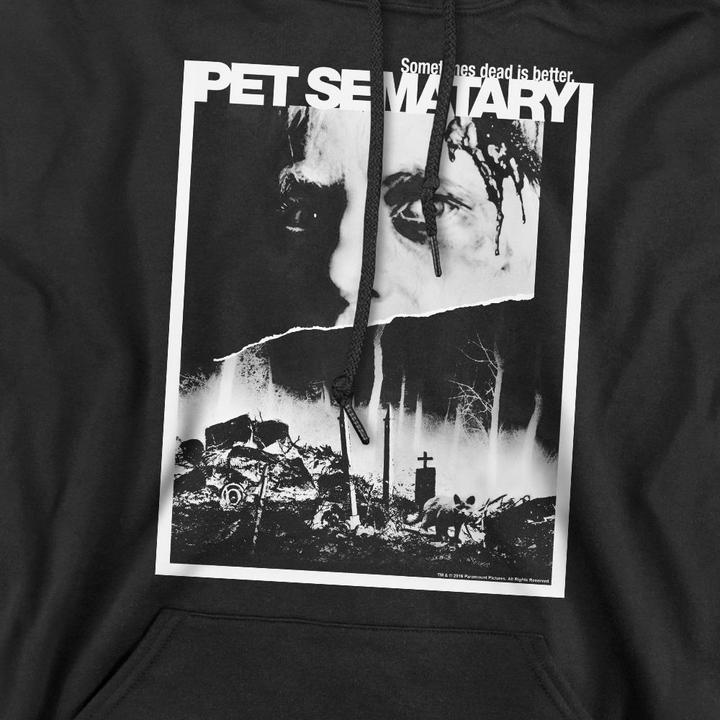 Immagine prodotto Pet Sematary Felpa con Cappuccio Poster Uomo (L)