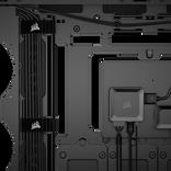 Produktbild Corsair Geh Midi 5000T LX RGB (Tempered Glass) Black (mATX, Mini-ITX, ATX, E-ATX)