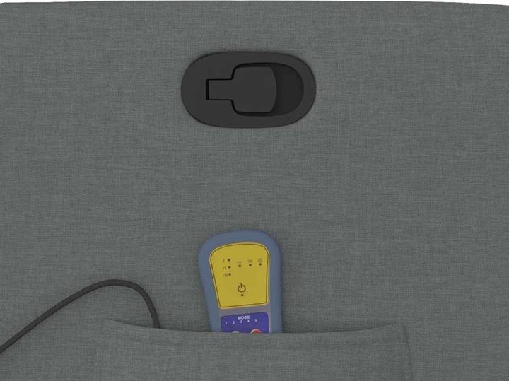 Actual product image VidaXL Massage chair dark grey fabric