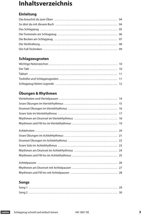 Produktbild Schlagzeug - Schnell und einfach lernen + DVD (Deutsch, Cascha, Helmut Hage, 2016)