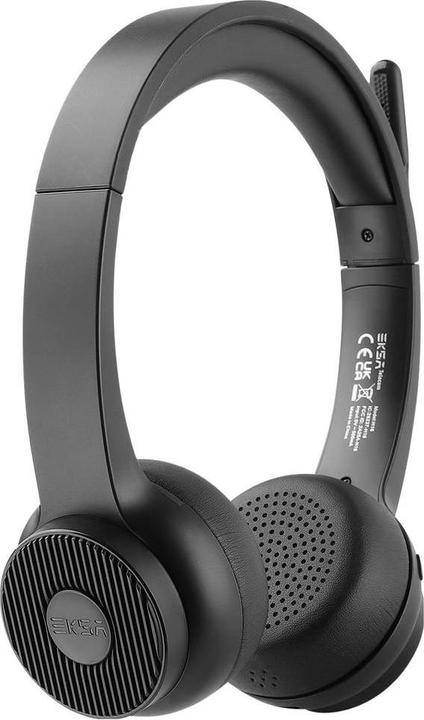 Image du produit Eksa H16 Computer On Ear Headset Bluetooth® Schwarz Noise Cancelling, Mikrofon (Sans fil, USB-A)