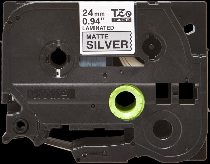 Actual product image Brother Tze-M951 (2.40 cm, Black, Silver)