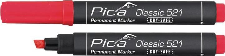 Produktbild Pica Permanentmarker (Rot, 6 mm, 10 x)