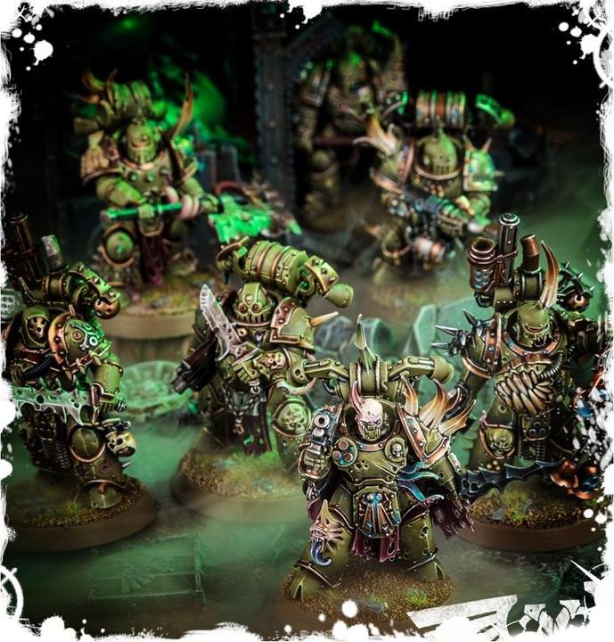 Actual product image Games Workshop Warhammer 40k - Death Guard Plague Marines (Plastic)