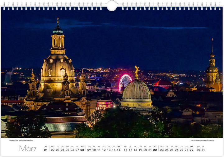 Image du produit Kalender Sachsen von oben 2026 - Luftaufnahmen (45 x 30 cm, Allemand)