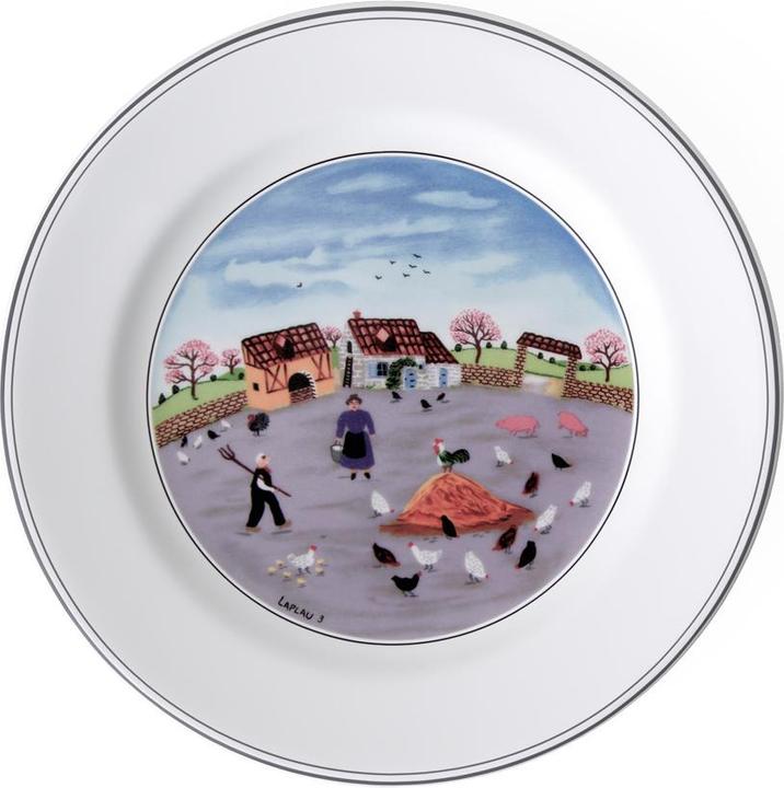 Produktbild Villeroy & Boch Frühstücksteller Hühnerhof Design Naif (1 x, 21 cm)
