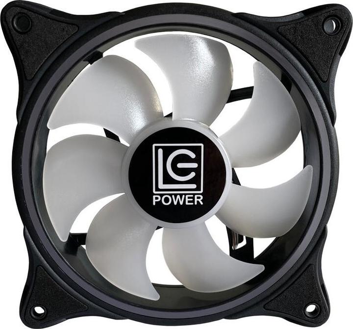 Immagine prodotto LC-Power LC-CF-120-ARGB-B Ventola nera da 120 mm 12x12CM al dettaglio (120 mm, 1 x)