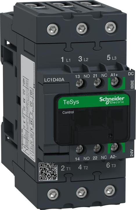 Actual product image Schneider Electric Contactor 40A 3P AC3 24VDC coil