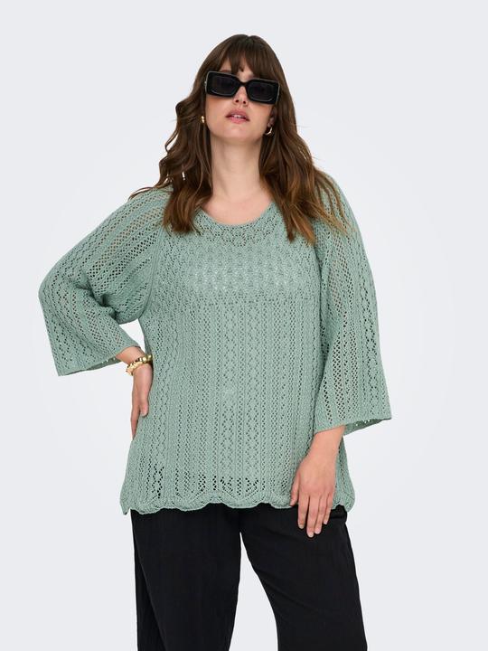 Image du produit Only Coupe normale Col rond Plus Pull Pull en maille (S)
