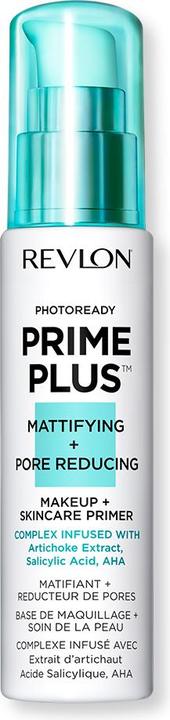 Actual product image Revlon Prime Plus Makeup & Skincare Primer Mattifying and Pore Reducing with Salicylic Acid and AHA 30ml