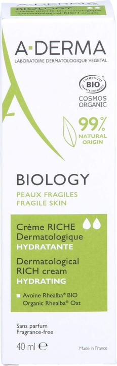 Actual product image A-Derma BIOLOGY Rich cream Cream (40 ml, 24h cream)