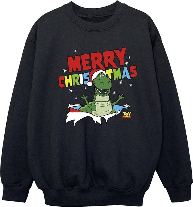 Disney Toy Story Rex Christmas Burst Sweatshirt Mädchen