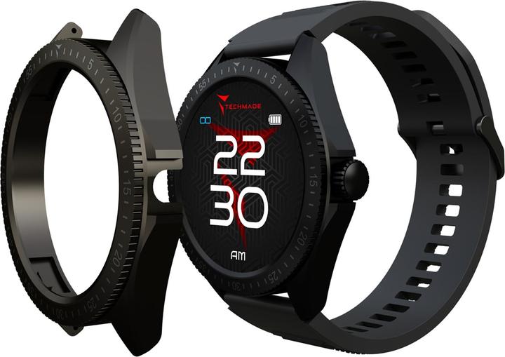 Image du produit Techmade SmartWatch ROCKS BLACK TM-ROCKS2-FBKG