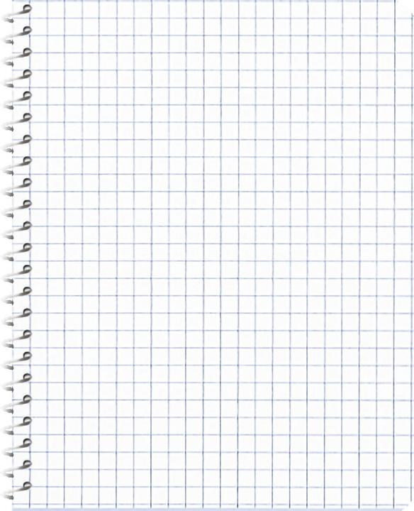 Immagine prodotto Novooo Spiralheft assortiert (91 x 121 mm, Quadretti)