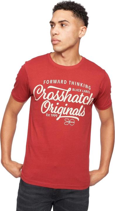 Immagine prodotto Crosshatch Luckmoore Maglietta Design Assortiti Uomo Misura Confezione 5 (M)