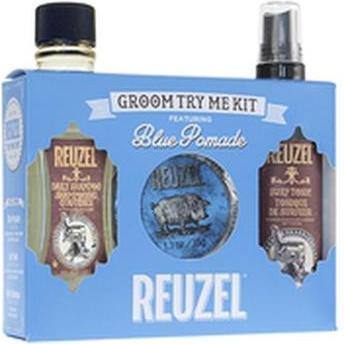 Produktbild Reuzel Blue Pomade Groom Try Me Kit - Haarpflege-Geschenkset für Männer (Haarpflege set)