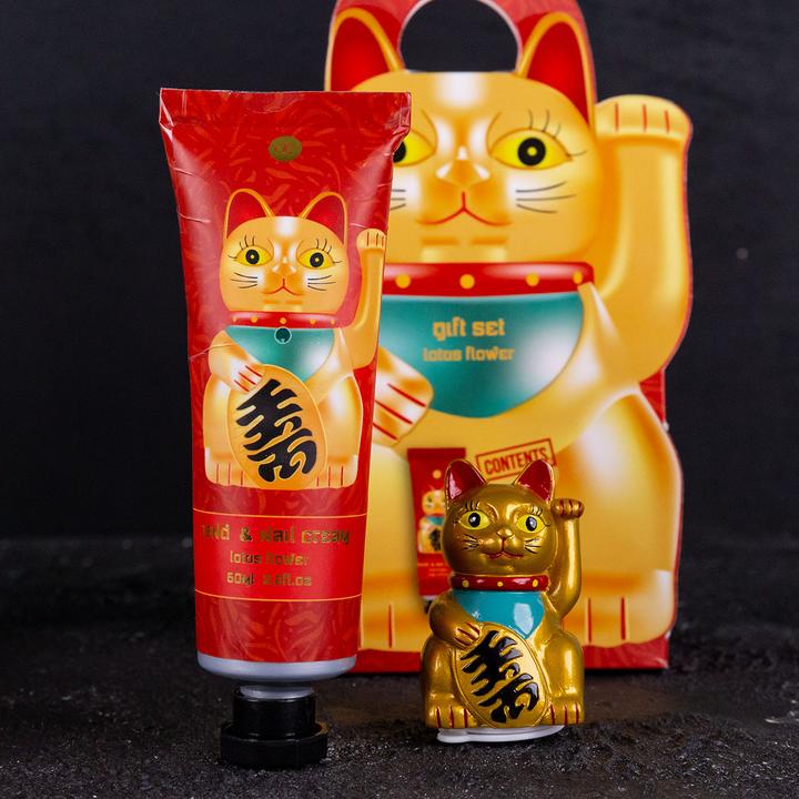Image du produit Accentra Maneki Neko, le chat qui fait signe (Set manucure, Set soin du corps)