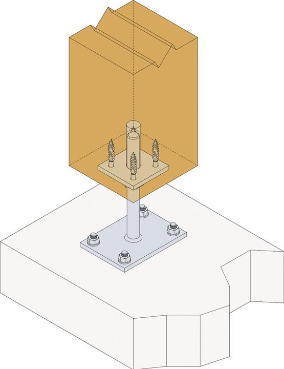 Image du produit Simpson Sst Pied de support (Pied de support, 1 pcs)