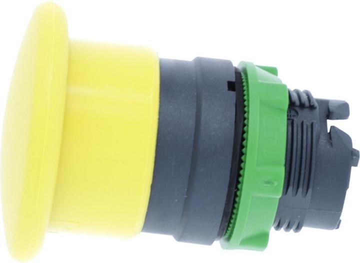Actual product image Schneider Electric Pushbutton mushroom head yellow round 22mm IP66