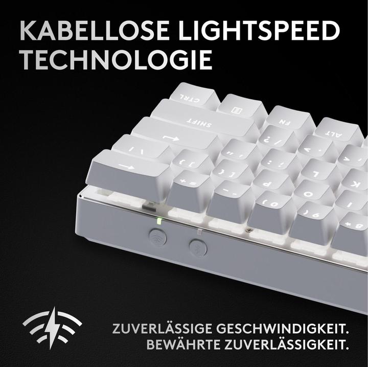 Image du produit Logitech G PRO X 60 (CH, Sans fil, Filaire)