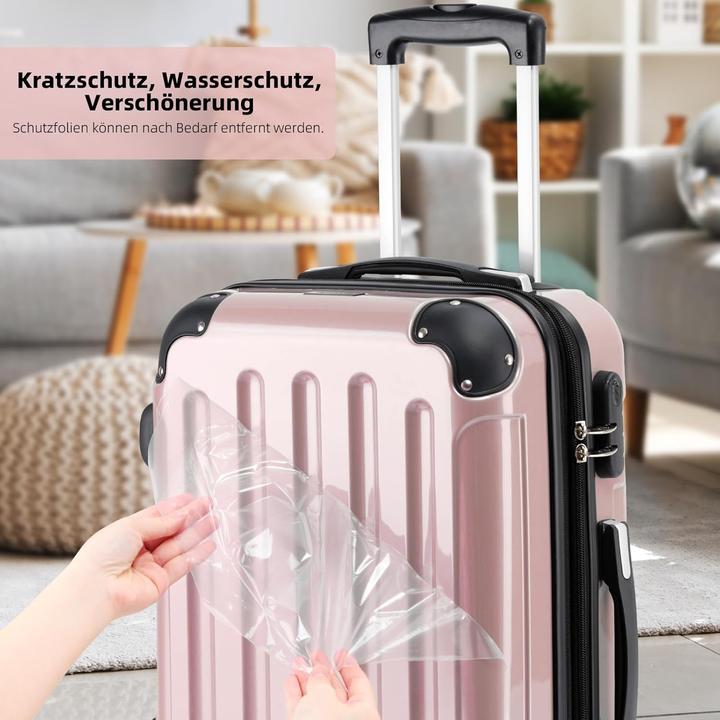 Immagine prodotto Beibye Handgepäck Koffer mit Zwillingsrollen (40 l, Bagaglio a mano (fino a 50 litri))