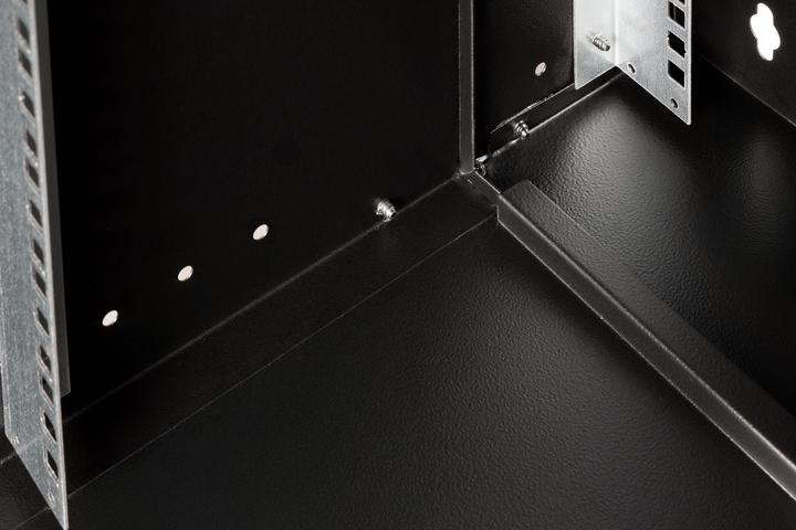Produktbild Digitus 19" 12HE Wandgehäuse, SOHO PRO 592 x 540 x 400 mm, schwarz (10.86 HE, 19 Zoll Rack)