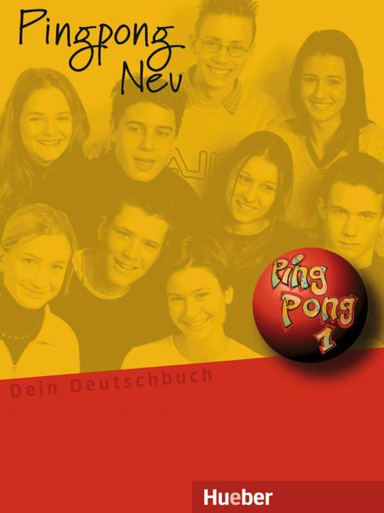 Image du produit Pingpong neu 1. Lehrbuch (Allemand, Éditions Hueber, 2016)