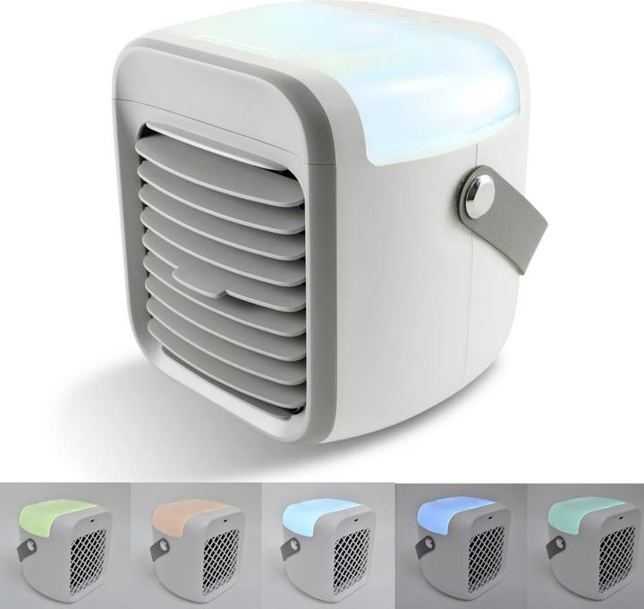 Image du produit X4 LIFE Refroidisseur d'air Climatiseur mobile à évaporation Eclairage LED R