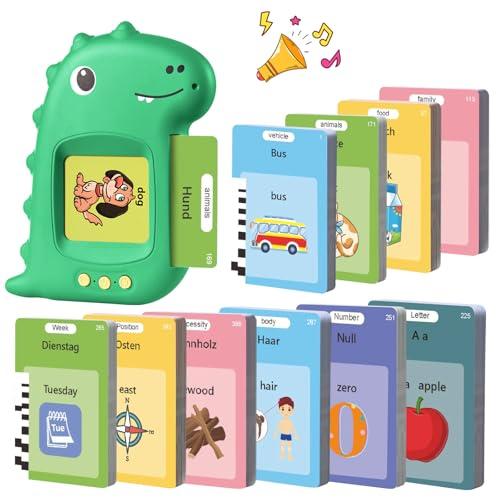 Produktbild Activity Board Sprechende Karteikarten Lernspielzeug Deutsch lernen für Kinder im Vorschulalter 225 Blätter 510 (Deutsch)