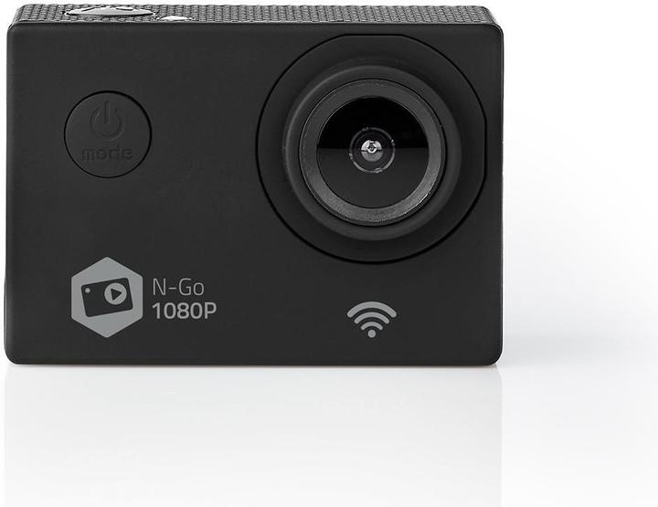 Produktbild Nedis Action Cam 1080p@30fps 12 MPixel Wasserdicht bis: 30.0 m 90 min WLAN App erhältlich für: Andro (30p, WLAN)