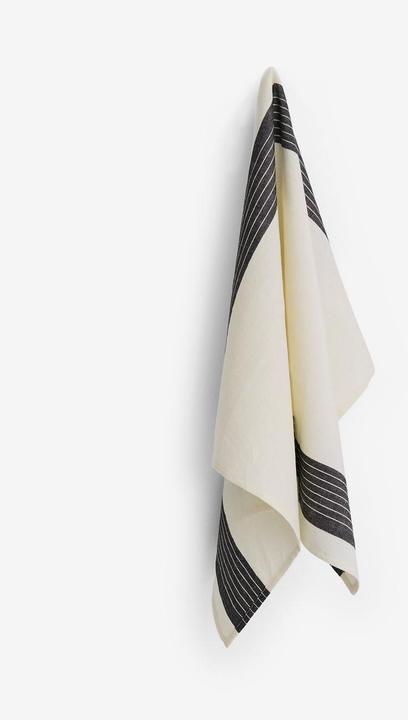 Productafbeelding HAY - Linear Tea Towel W52 x L80 (Cream) (52 x 80 cm)