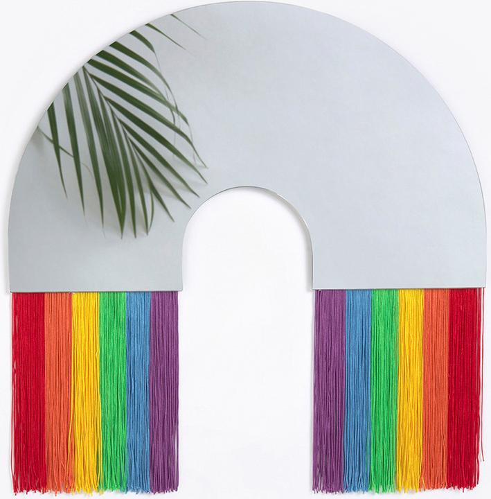 Image du produit Doiy Rainbow Wall Mirror (50 x 48 cm)
