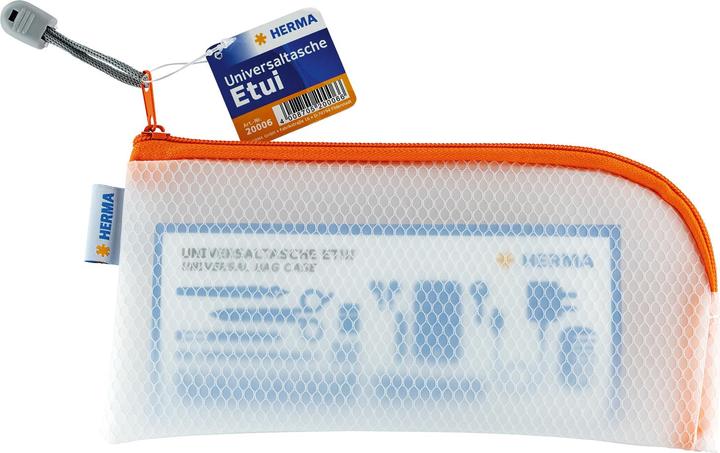 Actual product image HERMA Zipped pouch case