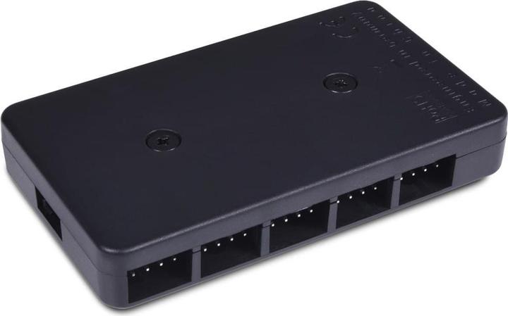 Produktbild Alphacool Core 10x 4-Pin PWM Splitter - schwarz (10 Lüfter)