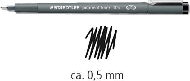 Actual product image Staedtler 308 (Black, 1 x)