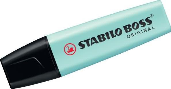 Immagine prodotto STABILO BOSS ORIGINAL Evidenziatore pastello (Turchese, 5 mm, 1 x)