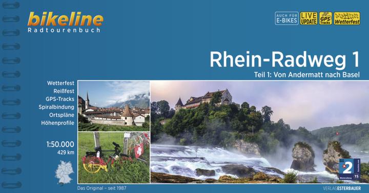 Produktbild Rhein-Radweg / Rhein-Radweg 1 (Deutsch, Esterbauer Verlag, 2022)