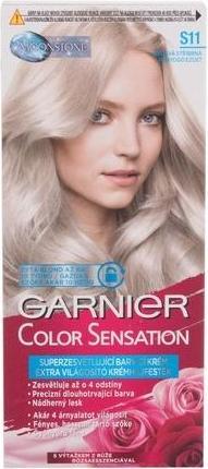 Immagine prodotto Garnier Color Sensational Crema Colore Permanente Intensa S11 Argento Abbagliante (Biondo ultra fumoso)