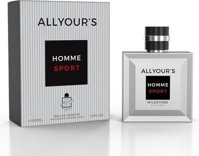 Immagine prodotto Milestone Profumi All Your's Homme Sport Fragranza a lunga durata (Eau de toilette)