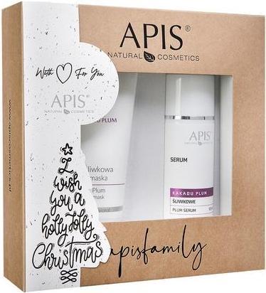 Produktbild Apis Apisset Weihnachtsset Kakadu Pflaume Pflaumenmaske 200ml und Pflaumenserum 100ml (Gesichtspflege set)