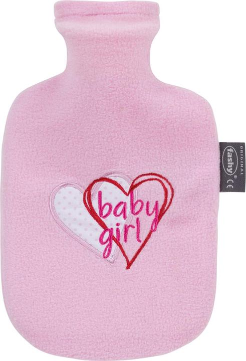 Produktbild Fashy Kinderwärmflasche Rosa Baby Girl Flauschbezug Thermoplastik (0.80 l)