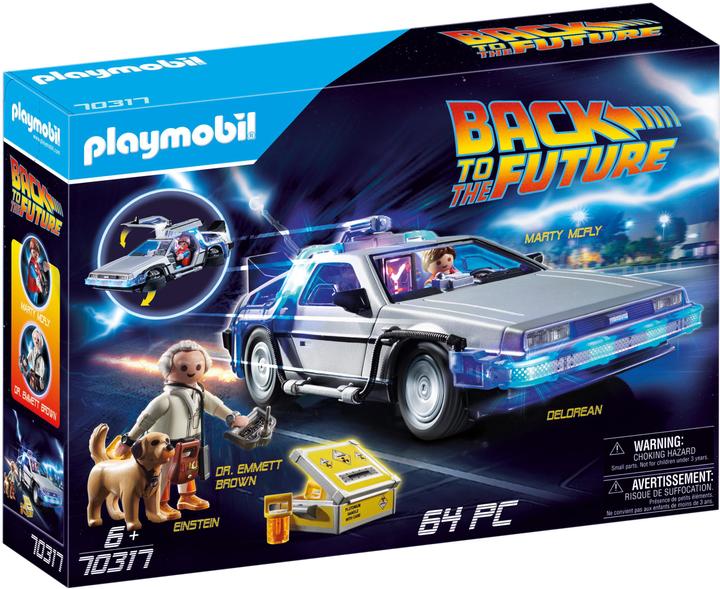 Produktbild Playmobil Back to the Future DeLorean (70317, Playmobil Back to the Future)