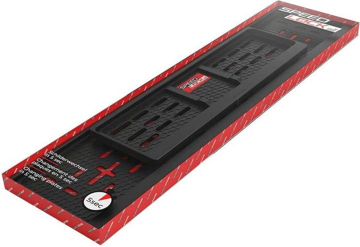Produktbild Speedlock Nummernrahmen-Set (Front + Heck, Langformat)