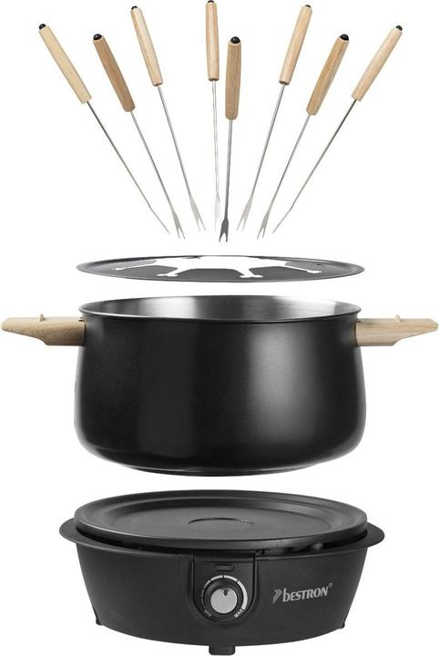Produktbild Bestron Best Fondue Set AFD850BW 8 Personen bk 1500W