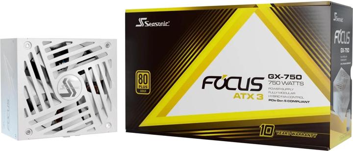 Actual product image Seasonic Focus GX-750 V4 750W ATX3.0 white (750 W)