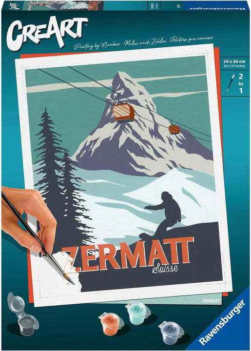 Actual product image Ravensburger CreArt Zermatt