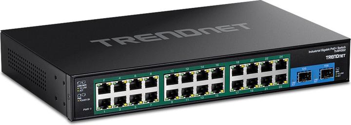 Produktbild Trendnet 26-Port Hardened Industrial Gigabit Poe Rackmount Switch (26 Ports)
